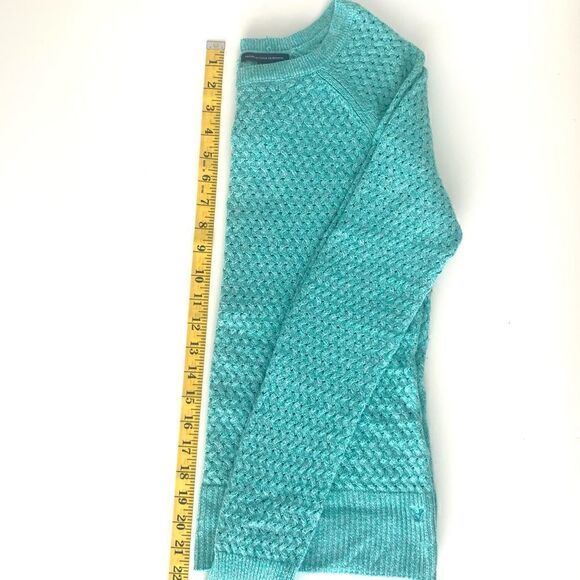 American Eagle Outfitters Teal Crew Neck Sweater M - Picture 7 of 8